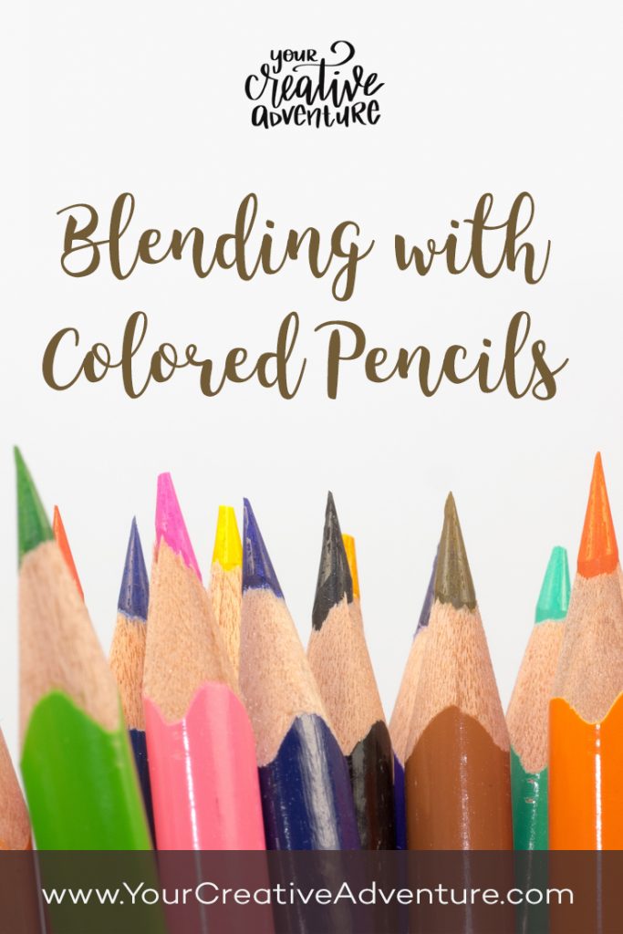 Colored pencils blending fun! Here is a blending with colored pencils tutorial video for you. This is just one way to do it.