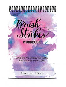 brush lettering workbook