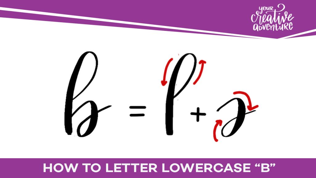 How to Letter Lowercase B