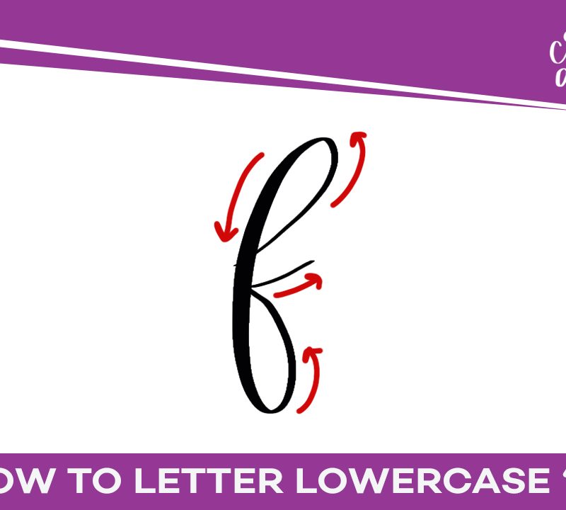 Learn How to Letter Lowercase “f”