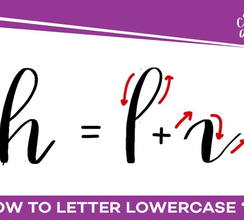 How to Letter Lowercase “h”
