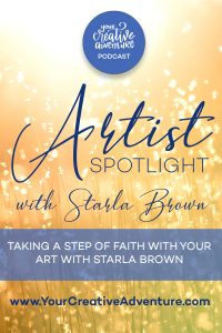 Starla Brown first started lettering and watercolor painting for personal reasons and to strengthen her relationship with God. Now she is taking a step of faith to sell her art and share creativity with more people. Her goal is to glorify God with her art.